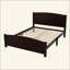 Lit plateforme, lit plateforme en bois massif avec lattes de soutien et structure solide, aucun sommier nécessaire-413958884-413958885