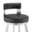 Kevontae Swivel Stainless Steel Metal Counter Height Bar Stool-1023711730-1023711729