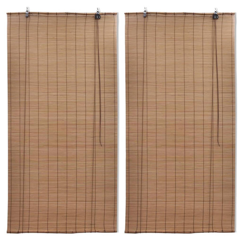 Semi Sheer Bamboo Roller Blind, 160 cm L x 100 cm W