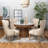 Feast Natural 46-Inch Round Dining Table