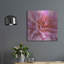  «Soft Wall Flower X» par Alonzo Saunders, art mural en métal, 24 po x 24 po-632283532