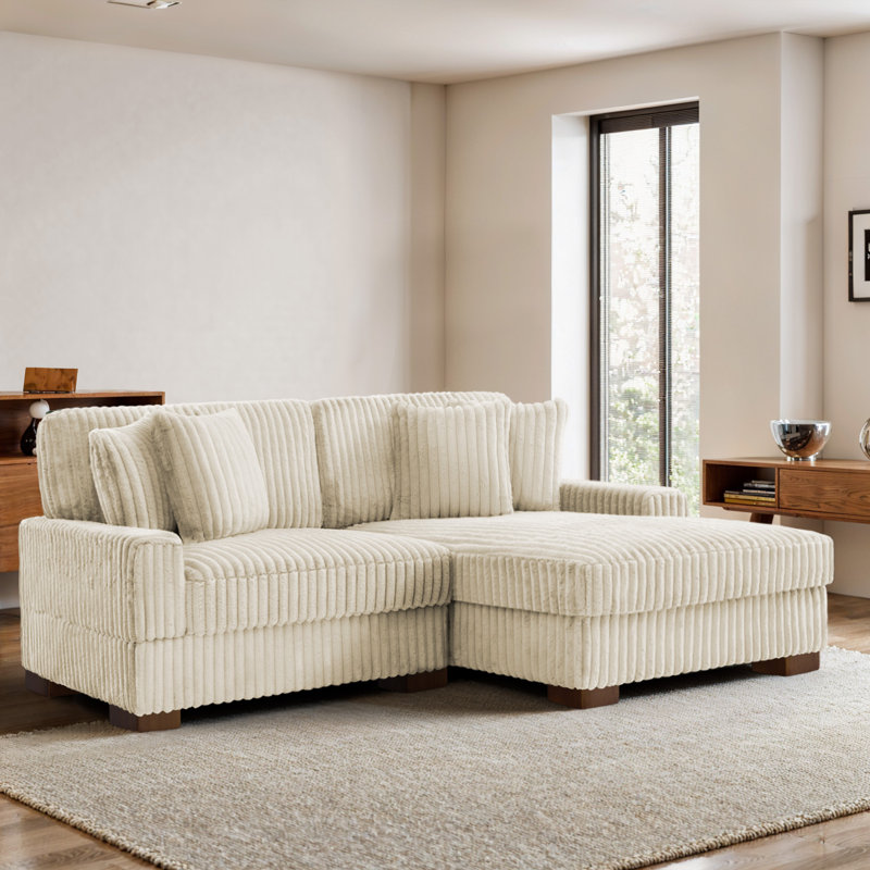 Modular Corner Sofa, White