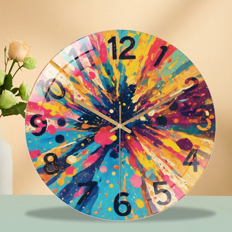 Horloge murale 12 po