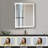 LED Bathroom Mirror 28 X 20 Inches With Front And Backlit,Anti-Fog,3 Colors And Dimmable Light,Tempered Glass-442158304