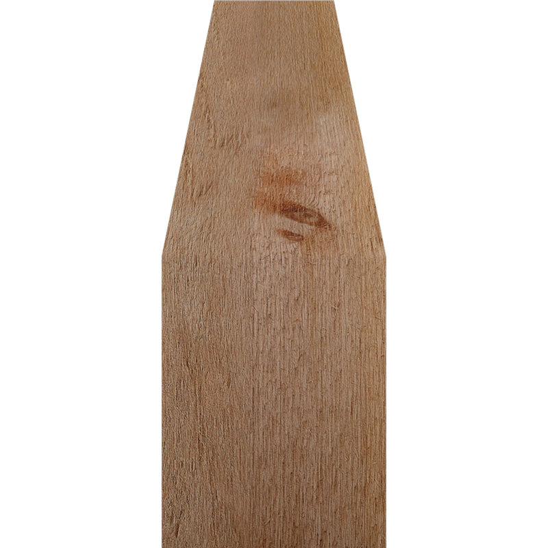Attelle de genou traditionnelle, Cèdre rouge de l'Ouest (scié brut), H 20 po x l 6 po x P 20 po