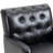 28.5" W Faux Leather Armchair-77636344