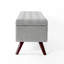 Banc de rangement avec repose-pieds Eva, polyester tissé, 48 po-112254142-112254144