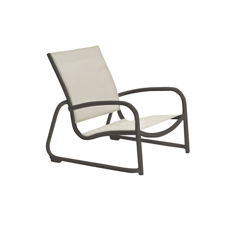 Millennia Aluminum Outdoor Lounge Chair, Graphite, Bogota