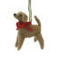 Arcadia Home Yellow Lab Hand-Knit Ornament