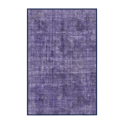 Tapis décoratif multicolore à motif abstrait