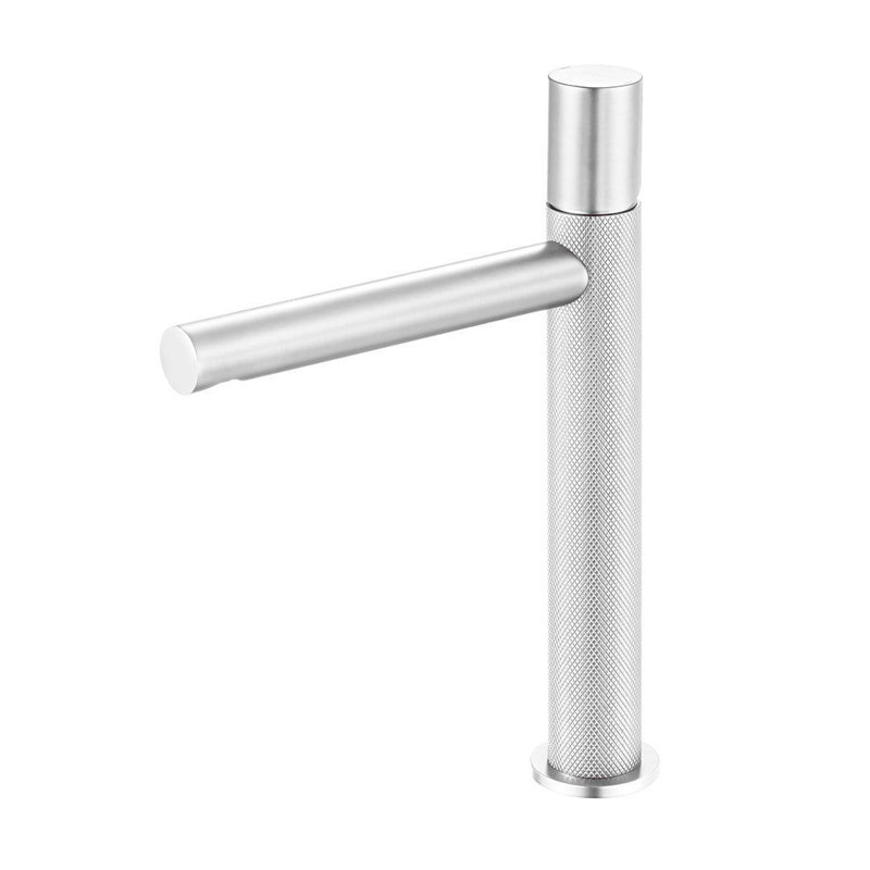 Robinet pour salle de bain à poignée simple en laiton DAX Capri, Chrome