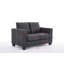 Canapé 57,9 po en tissu gris-2086635060