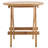 Tusarora Solid Teak Folding Round Table