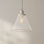 Luminaire suspendu conique 1 lumière