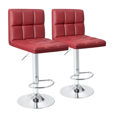 Swivel Adjustable Height Bar Stool