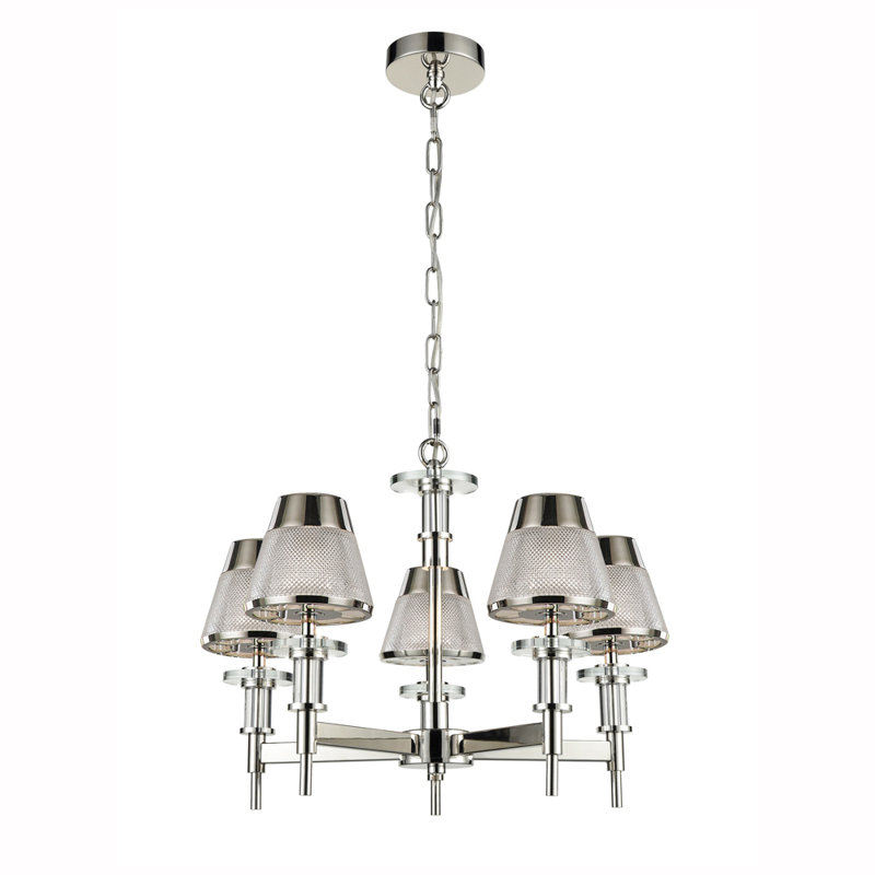 Amanzia 5 - Light Shaded Chandelier