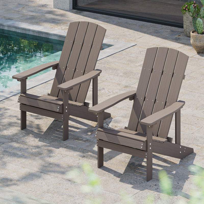 HIPS Adirondack Chair, Coffee