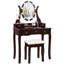 Ensemble coiffeuse et tabouret Craney-1575454763