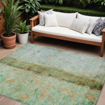 Tapis tissé à la machine HomeRoots