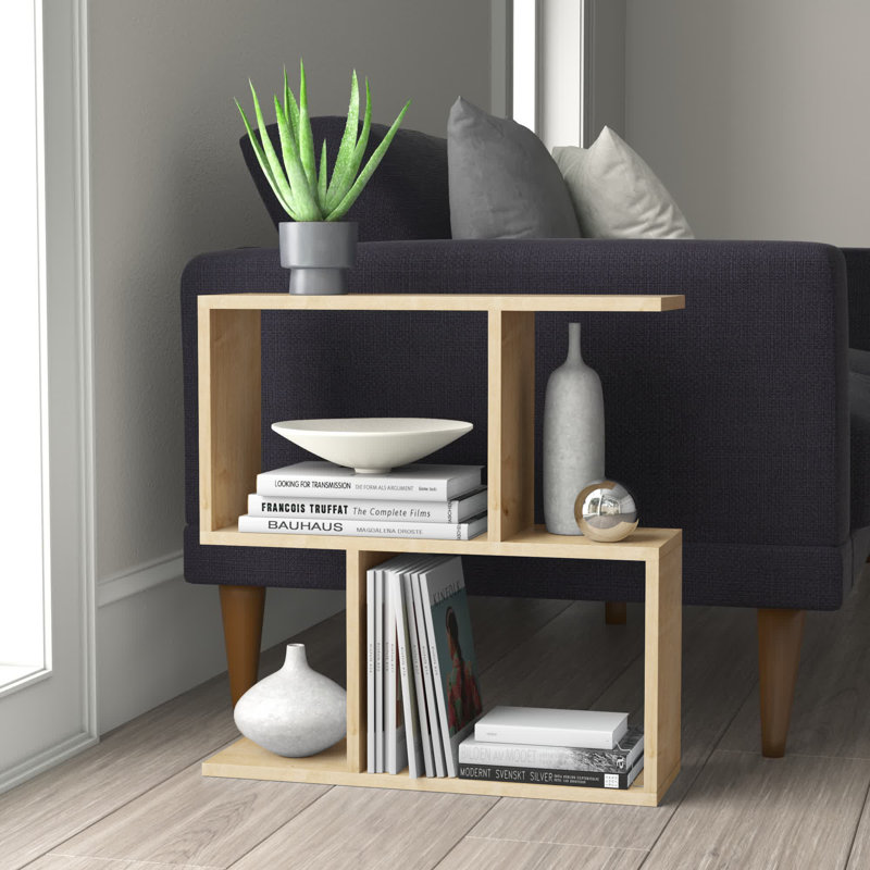 Fazio End Table, Oak
