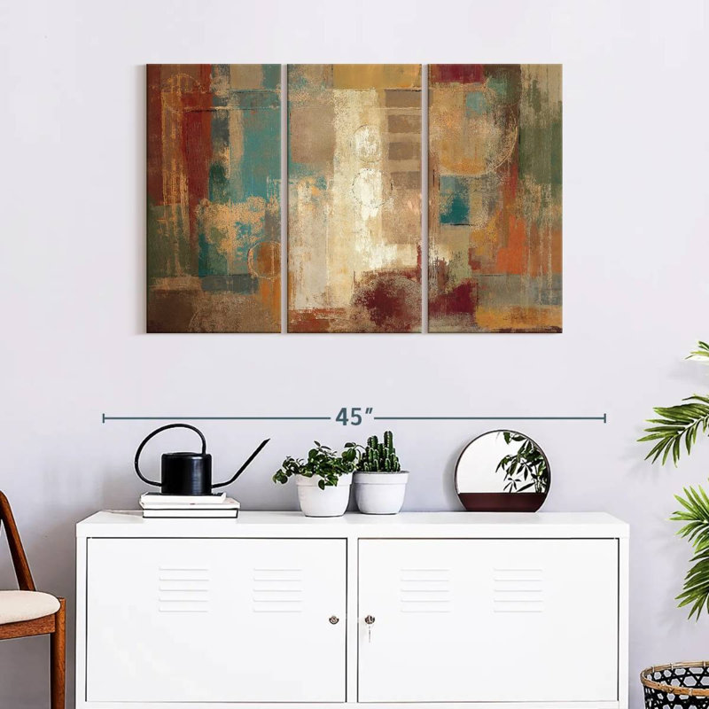 Oriental Trip Crop Wall Art, reproduction d'art sur toile, H 38 po x l 24 po x P 1,25 po