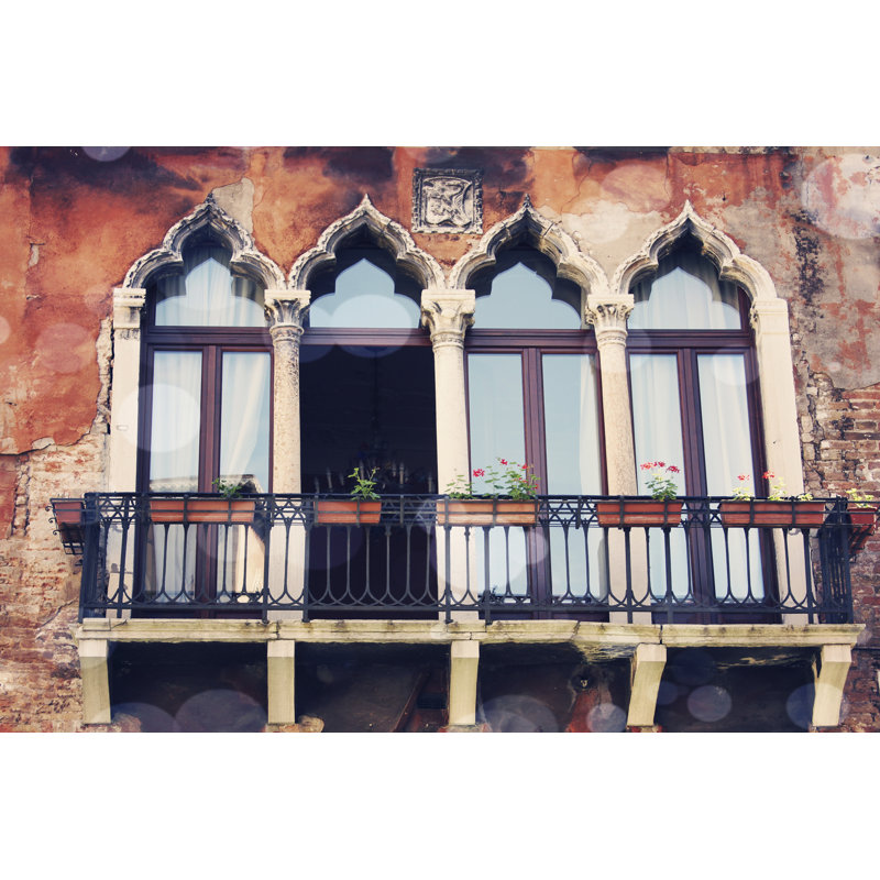 Venice Bokeh XV, photographie sur toile, H 32 po x l 48 po
