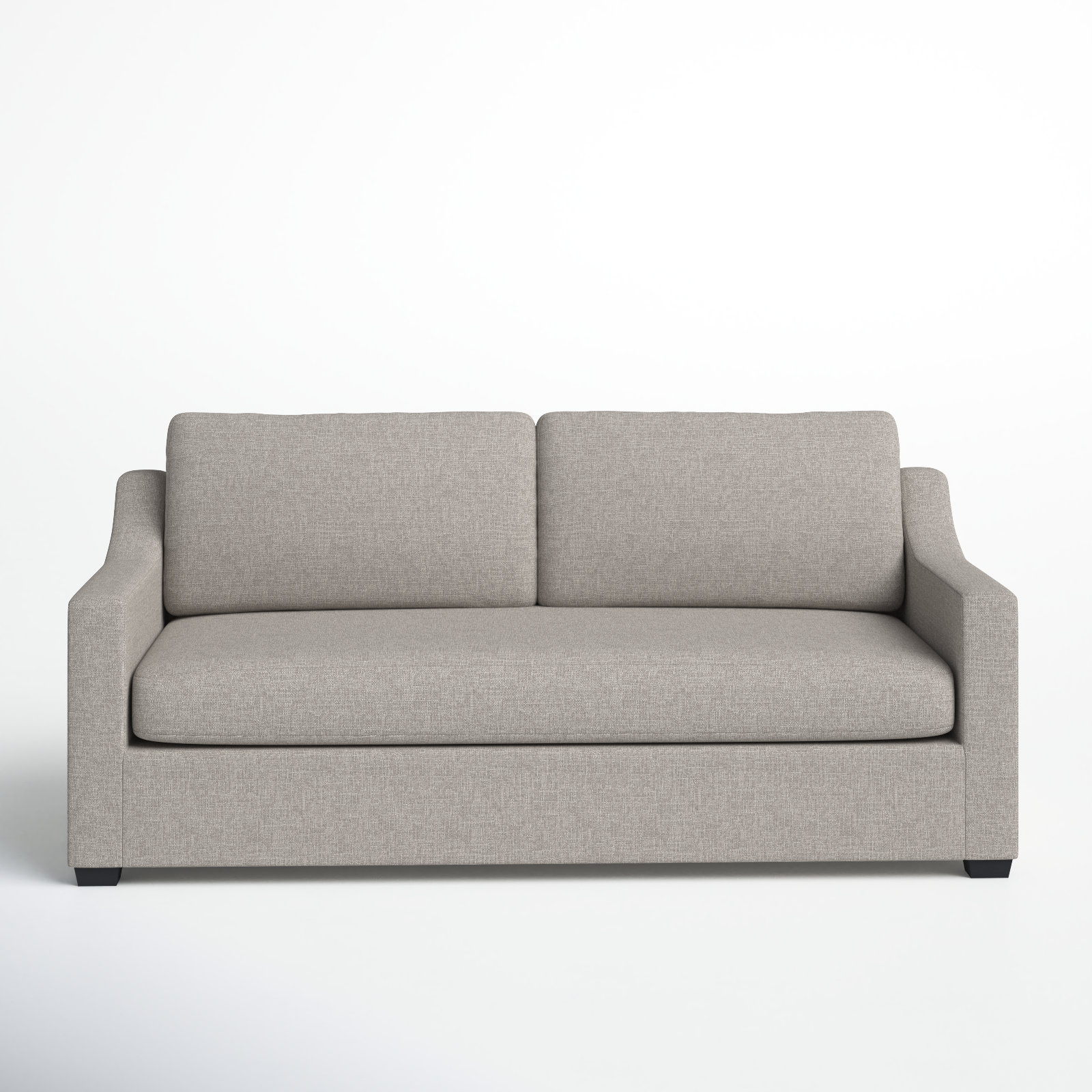 Cranbrook 88'' Upholstered Sofa, Drusky Ivory Sustain® Basketweave