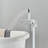Floor Waterfall Faucet with Diverter