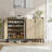 20-Pair 5-Tier Shoe Cabinet-1368998763