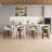 Swivel Faux Leather Cushion Rattan Back Counter & Bar Stools-215557214-215557212