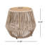 Tables de patio compactes, style côtier en bois d'acacia pour la maison