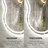 Aevar Asymmetrical LED Lighted Wall Mirror-111993113