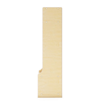 EdQ 2-Section Locker with Bench - Natural