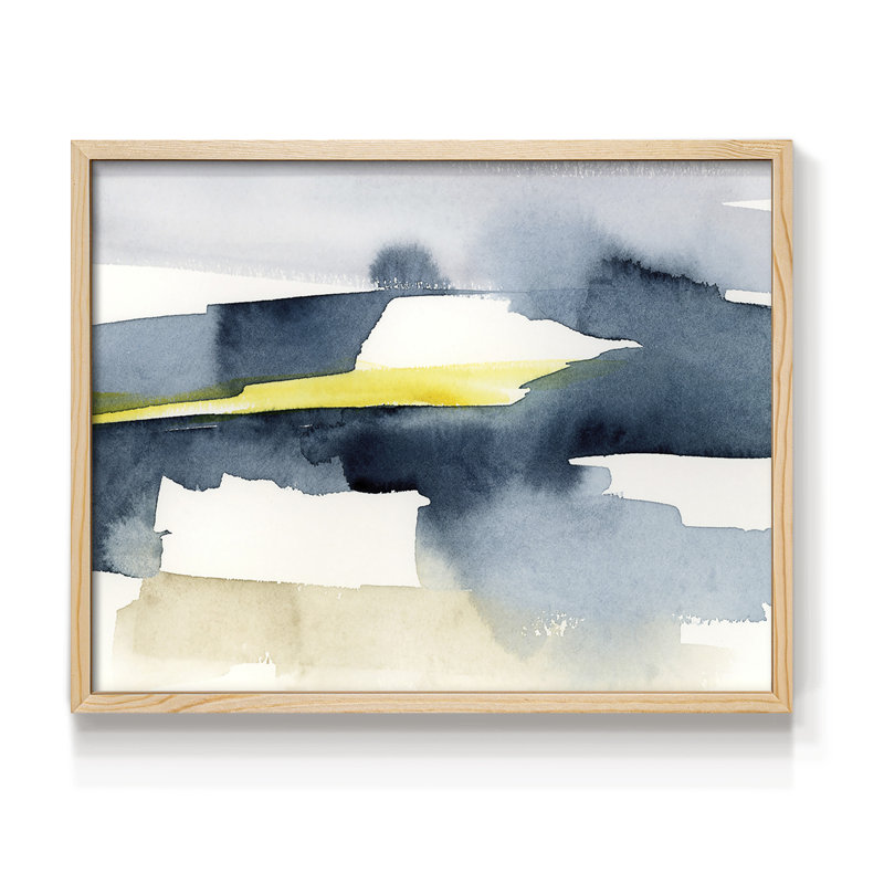 «Peeking Sunshine I», reproduction encadrée, Naturel, H 16 po x l 20 po