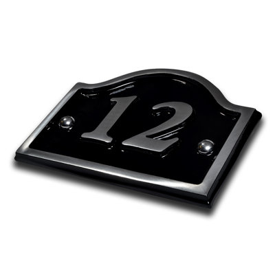 Jaclynn 11.5cm H Reflective Metal House Number