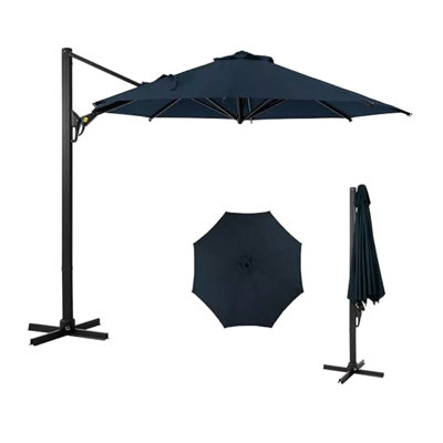 Parasol en porte-à-faux 11 pouces