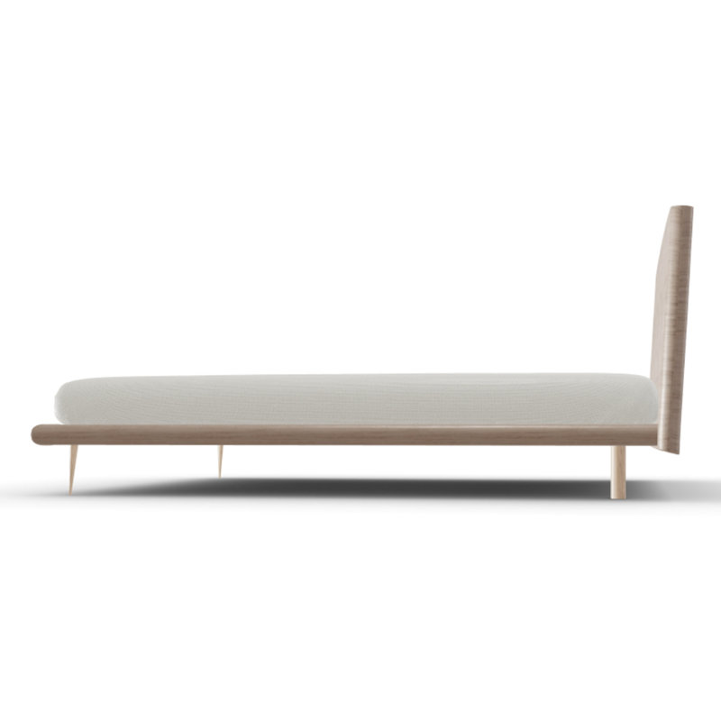 Platform Bed, Walnut, King