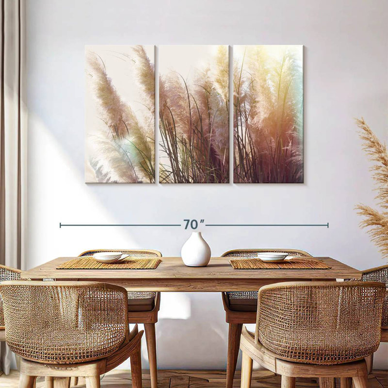 Harnek Reeds On A Sunny Day, 36" H x 57" W