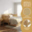 Lit de jour simple / double en rotin peu encombrant avec tiroirs de rangement - aucun sommier requis, prêt pour la chambre d'amis, conception d'inspiration européenne-1051367052