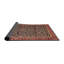 Tapis décoratif bleu oriental/bleu marine/beige ABANA-960963501