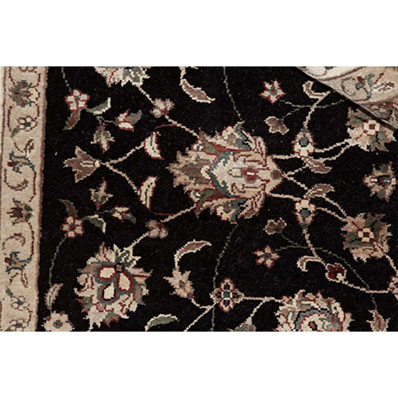Hand Woven Wool Area Rug, Square 4' x 4'