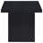 Exeter Black Square End Table