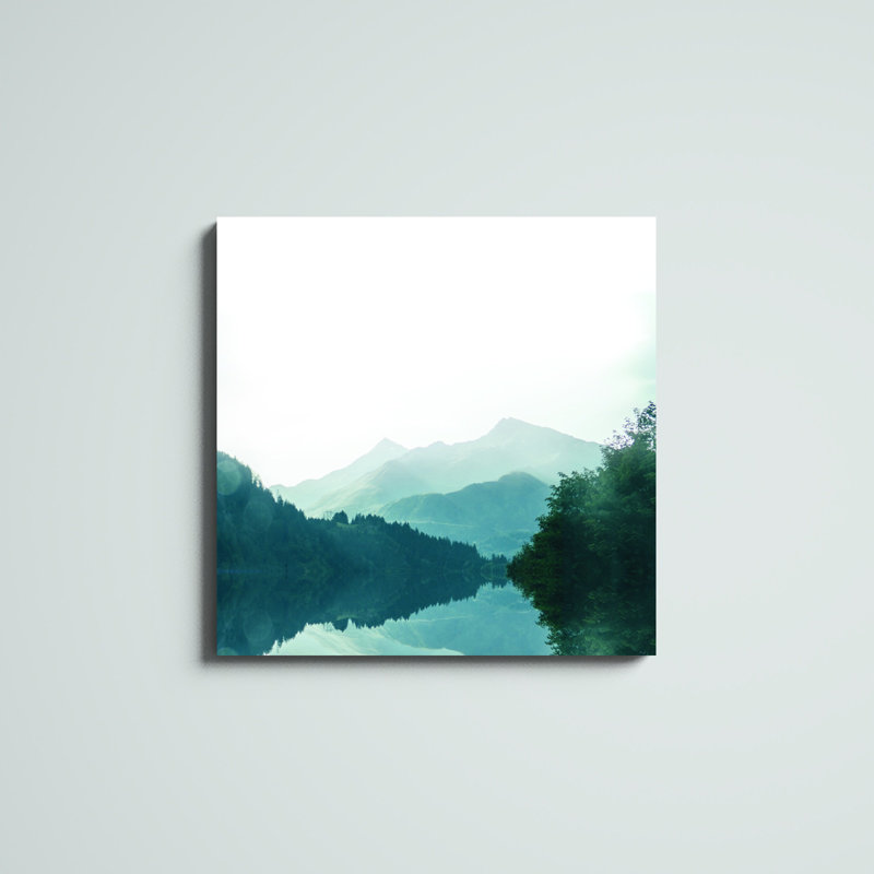«Blue Mountain», reproduction de photo sur toile tendue, H 30 po x l 30 po