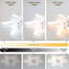 Modern Ceiling Fan With Lights Remote Control, 3 Light Color 6 Speeds,Gold Color Ceiling Fan Lamp For Kitchen Bedroom-1697443519-1697443516