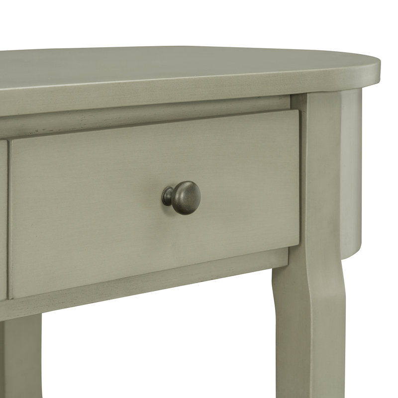 Console Table With Scratch Resistance Surface - Navy Scratch-, Gray