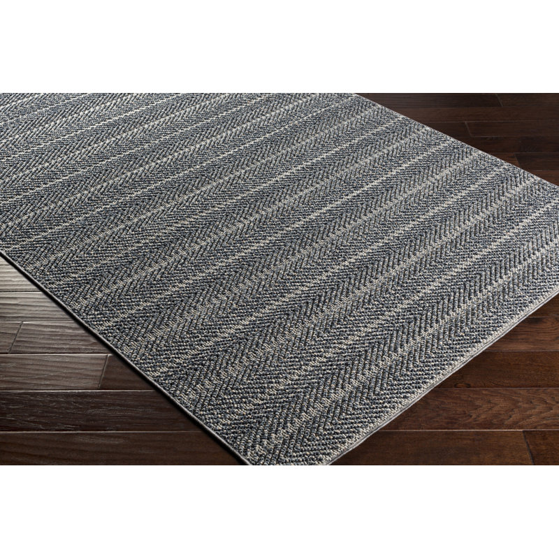 Nya Striped Indoor / Outdoor Rug, Rectangle 2'3" x 3'9"