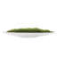 Faux Moss Grass in Metal Boat Tray