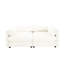 Chenille blanche 2 avec rangement, moderne, cylindrique et pour une expérience confortable, option de mobilier de salon en tissu, ergonomique, peu encombrante-1959651198
