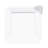 Raised Handle 5" Melamine Bread Plate