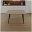 Table de salle à manger moderne et minimaliste